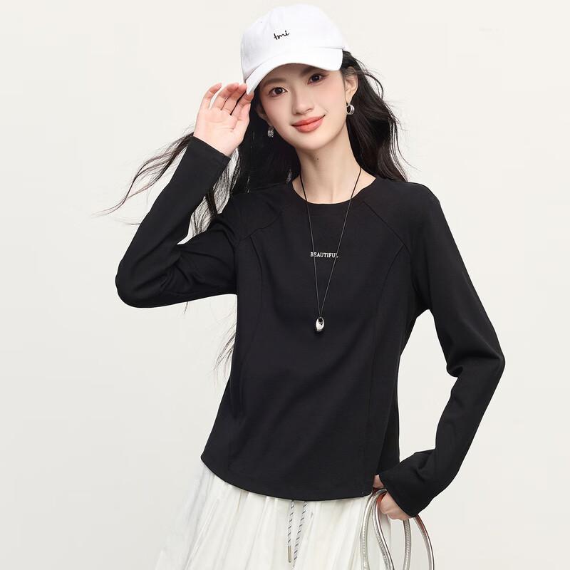 

Women s Fishbone Waist Long Sleeve T-Shirt 2XL