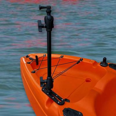 Action Camera Pole Mount for Kayak Mounting Bracket Aluminum Support Rafting