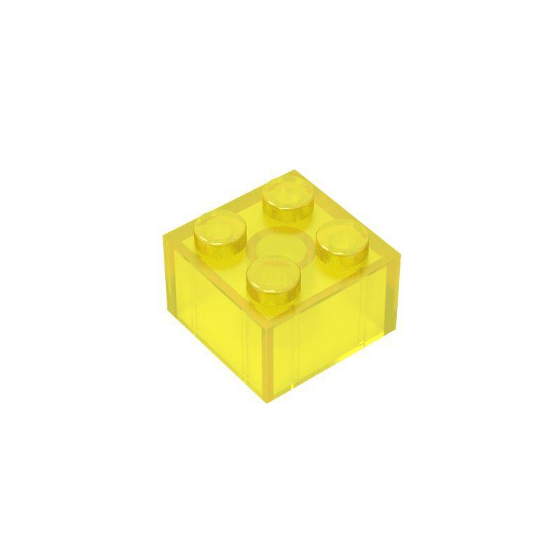 Non-Toxic 10Pcs 3003 2X2 High 4-Hole Building Block Moc Color Loose Parts Compatible With Brick Diy Children'S Toy Assembly