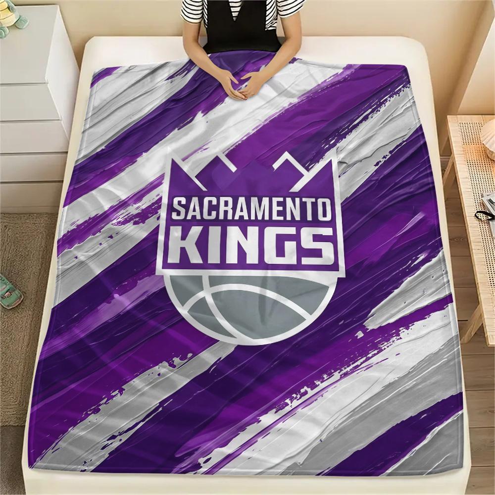 Sacramento Kings Flannel Blanket, High quality Comfortable for All Seasons, Home Decor, Warmth and Comfort