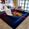 Tappeto con Fantasia FC Barcelona, Tappetino da Interno/Esterno, per Picnic, Sala Giochi, Camera da Letto, Ufficio, Soggiorno, Tappeto per Arredamento Casa, Regalo di Compleanno