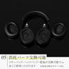 final UX5000 Bluetooth Wireless Headphones with Noise Cancellation, Up To 65 Hours of Music Playback, aptX HD, Black