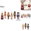 Charming Wooden Nutcracker Soldier Christmas Decoration Perfect For Festive Celebrations
