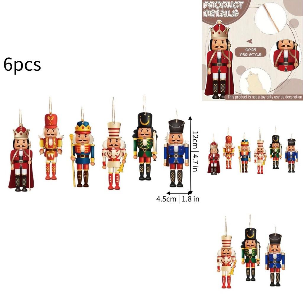 Charming Wooden Nutcracker Soldier Christmas Decoration Perfect For Festive Celebrations