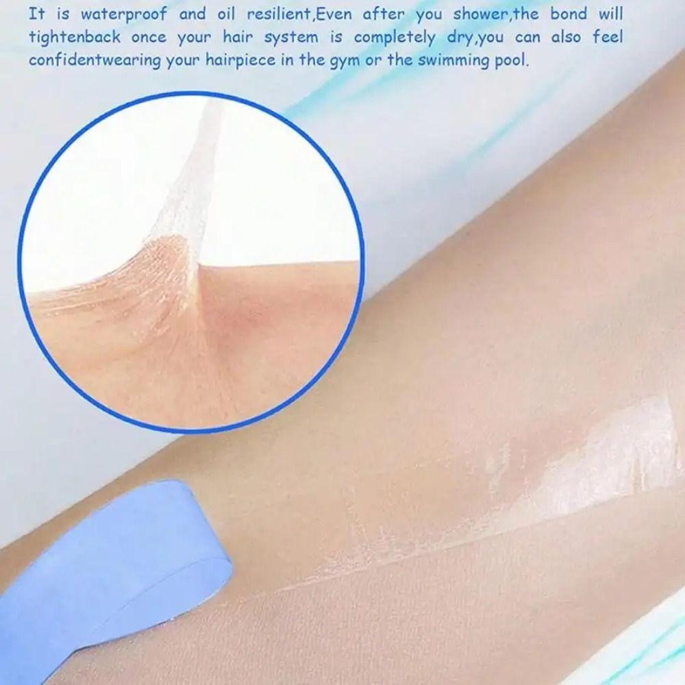 3Pcs Transparent Hair Extension Tapes Creative Lace Front Wig Tape Hair System Tape  Lace Closure