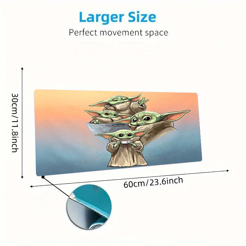 Cosmic Cutie Color Mouse Pad Large Gaming Table Cushion Non-slip Laptop Tablet Big Mousepad XXL Mat Mini PC Playmat With Lock Edge