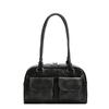 Bag Women'S Retro Handbag Large Capacity Storage Bag Versatile Women'S Bag Double Pocket Underarm Bag Tide
