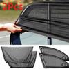 2Pcs UV Protection Side Window Shades Universal Fit SUV Curtains Auto Accessories