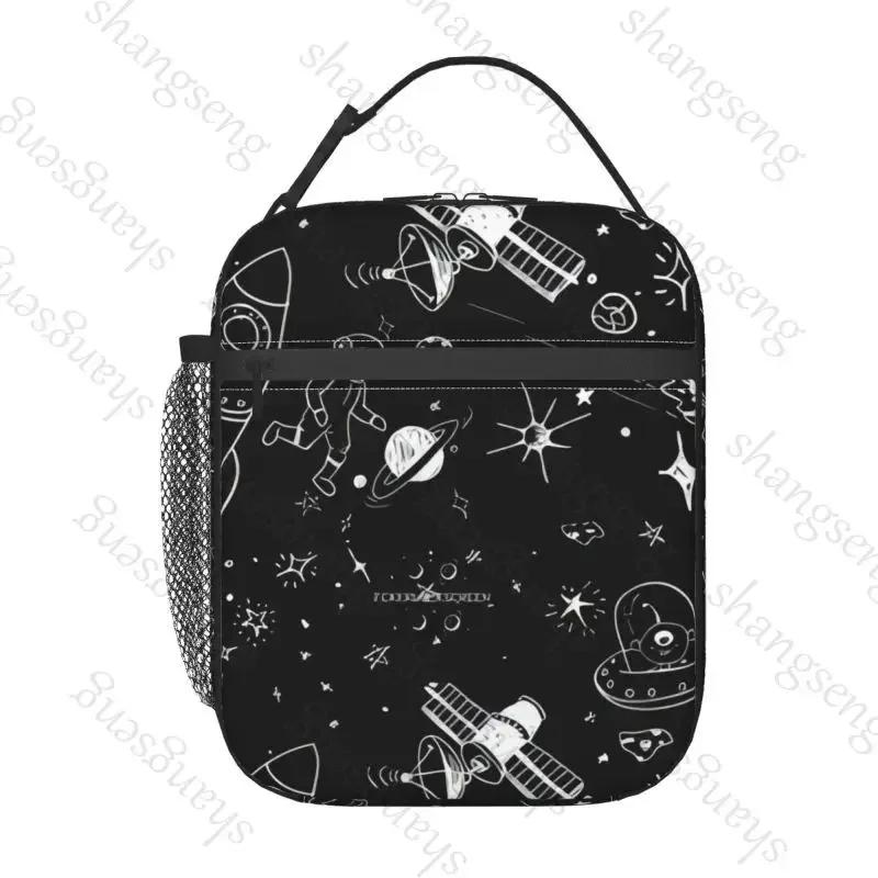 Planet astronaut universe Insulated Thermal Bag Lunch bag Foods Drink Storage Leakproof Picnic Camping Bags Outdoor Box beach