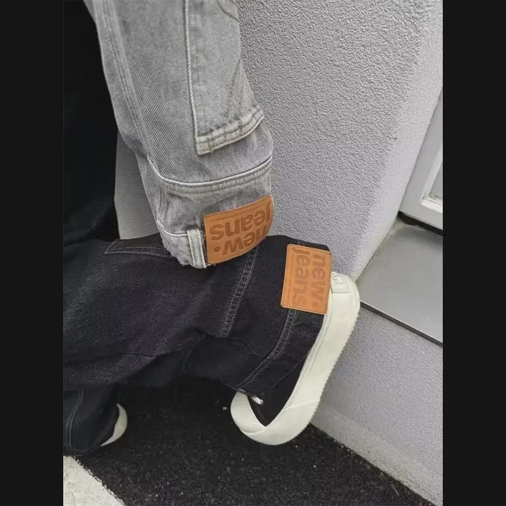 Spring 2024 Women's Retro Denim Hooded Mid-Length Sweatshirt