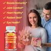 Capsule Buporai cu Astaxantină, Lycopen, pentru Antioxidant Natural Sănătatea Pielii și a Ochilor Sănătatea Articulațiilor și a Mușchilor Sănătatea Energiei și a Sistemului Imunitar