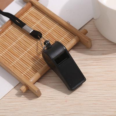 Yousheng 10Pcs Plastic Whistles with Lanyards Loud Sport Referee Pea Whistles for Coaches Emergency Survival Use Replacement Coaches Whistle