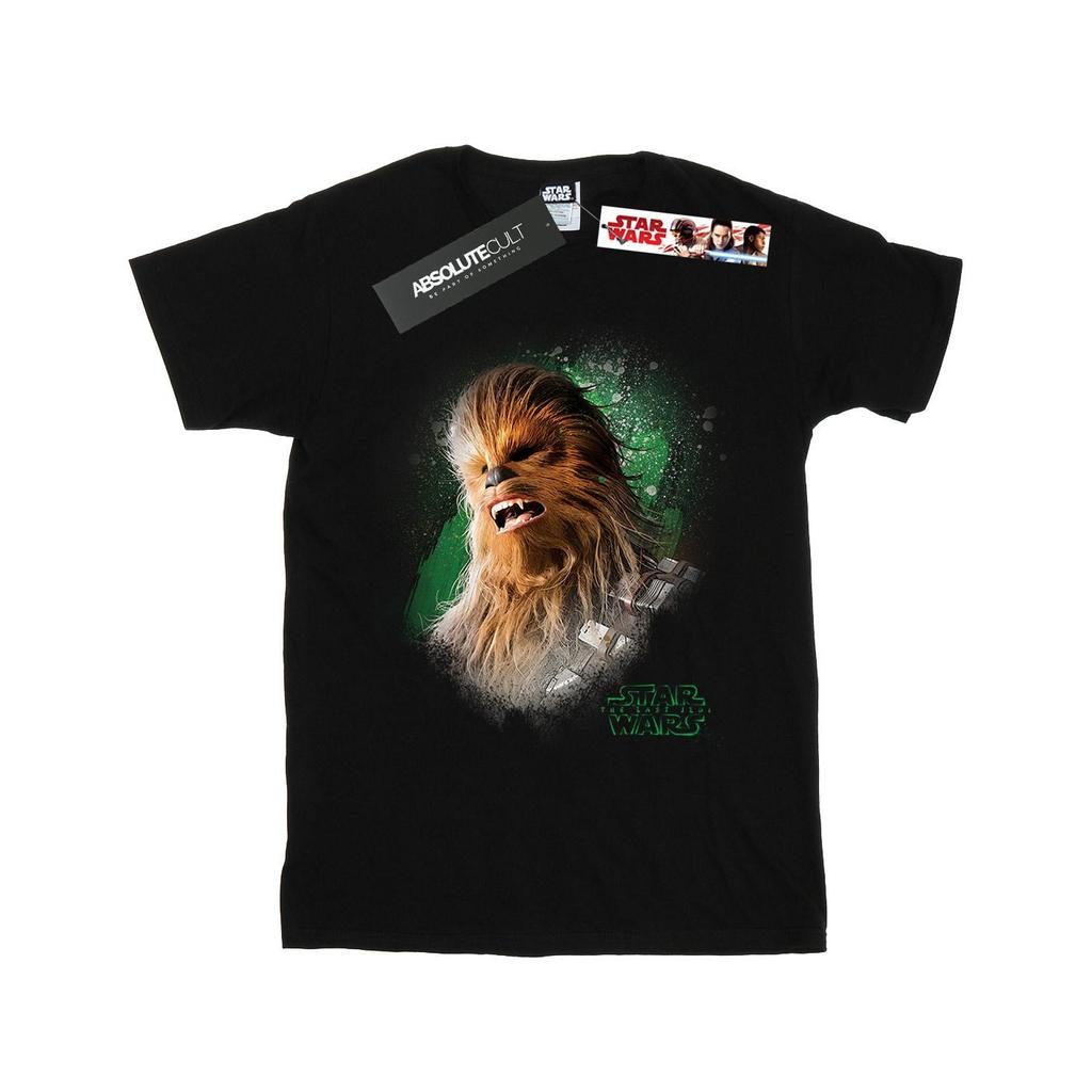 STAR WARS Boys The Last Jedi Chewbacca Brushed T-Shirt