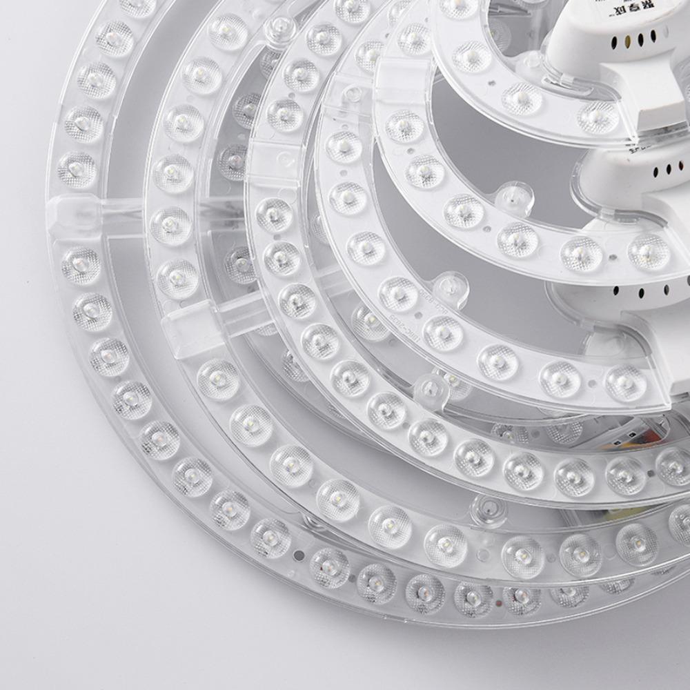 LED Ring PANEL Circle Light 36W 24W 18W 12W SMD2835 LED Round Ceiling Light Replace AC 220V LED Ceiling light Soure
