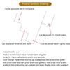 Folding Ukulele Holder Small Musical Instrument Stand Small Guitar Stand Thick Nonslip Ukulele Holder with Light