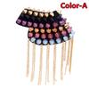 2PCS Jacket Vintage Brooch Accessories Club Tassel Chain Epaulette Rivet Shoulder Badges Pin Style Fashion Evening Party Decors
