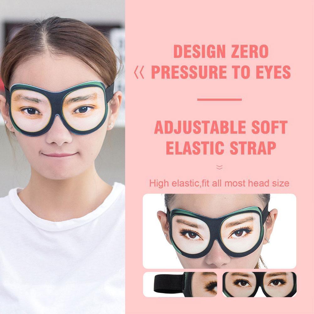Cumpără 3D Creative Soft Memory Foam Blindfold Blackout Sleep Mask