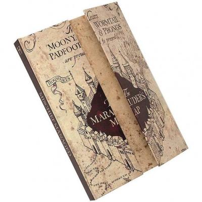 HARRY POTTER Marauders Map A5 Notebook