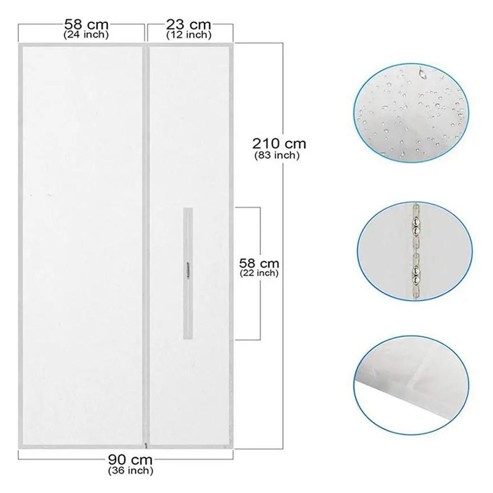 

Perfect For Sealing Efficient Cooling Energy Saving Handed Door Sliding Door Seal Cloth Portable Sliding White China Mainland