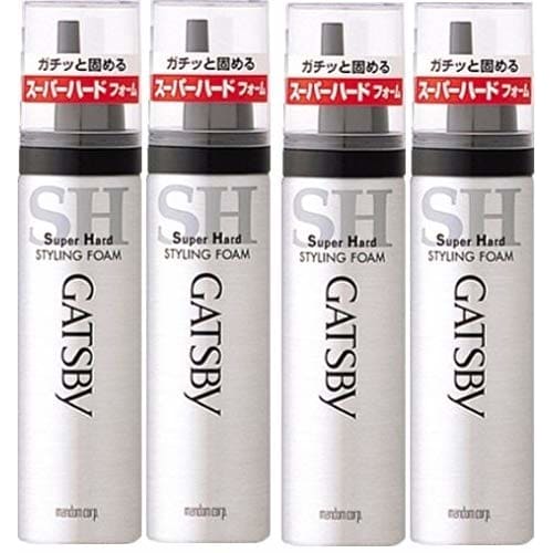 

[Bulk Purchase] Gatsby Styling Foam Super Hard (Mini Size) 65g x 4 pieces