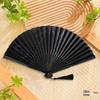 Chinese-Inspired Folding Fan: Ancient Style for Women, Children, and Students - Perfect for Hanfu, Cheongsam Dances, and Portable Summer Use.