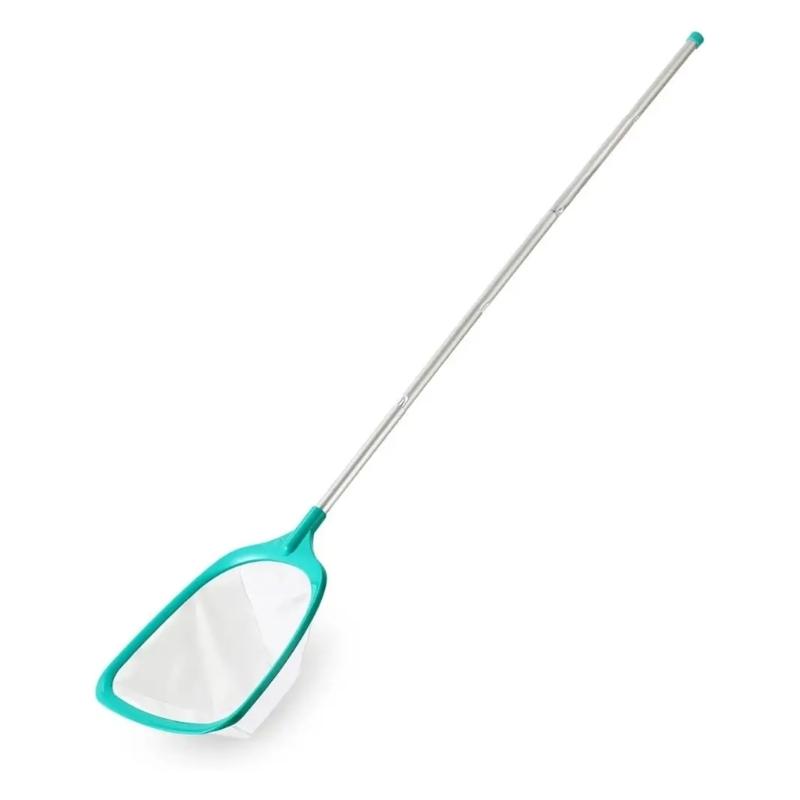 

Convenient Pool Skimming Solution Pond Skimmer Net Retractable Rod Net Pool Skimmer Net for Swimming Pool Leaf Removal 1