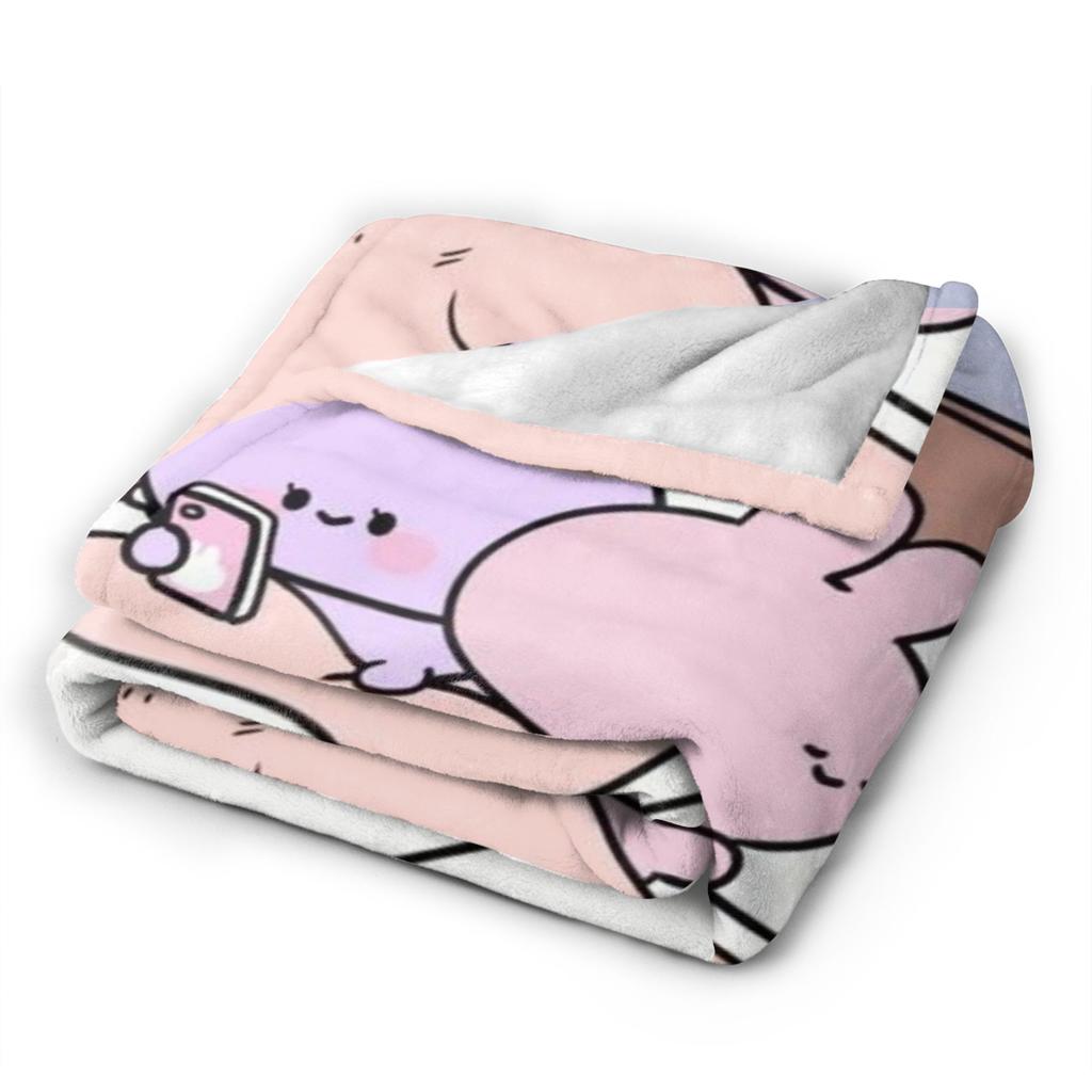 Asamimichan und Anemimi Decke Warm Gemütlich Flauschig Überwurfdecken für Sofa 50x60 Zoll Mehrere Größen Teppichstück