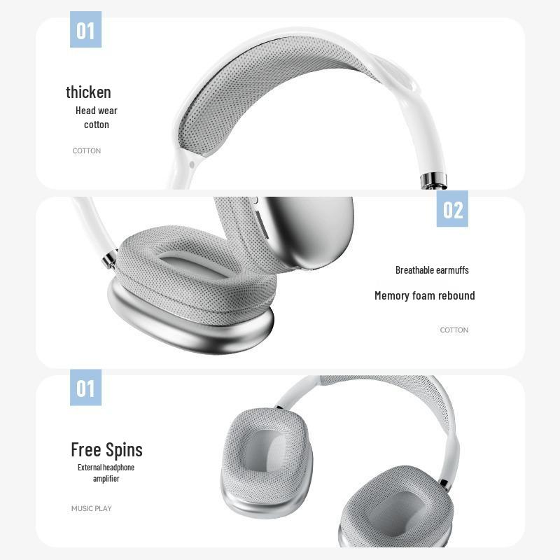 2024 Over-Ear Bluetooth Noise-Cancelling Kopfhörer für iPhone 15 Pro Max