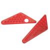 Motorcycle Foot Pedal Footrest Replacement for Honda Hornet CB250 CB600 CB900 Hornet250 250Red