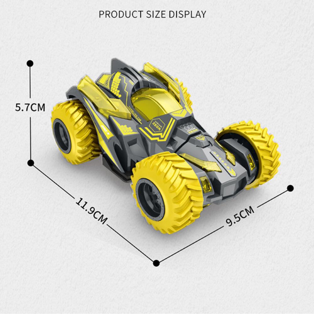 ABS Double-sided Four-wheel Drive Inertial Toy Car Stunt Collision Rotate Twisting Off-road Vehicle Kids Toys Model Car For Boys
