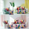 1Pc Colors Feather Cushion Covers Square Pillowcase For Car Sofa Bedroom Home Decor