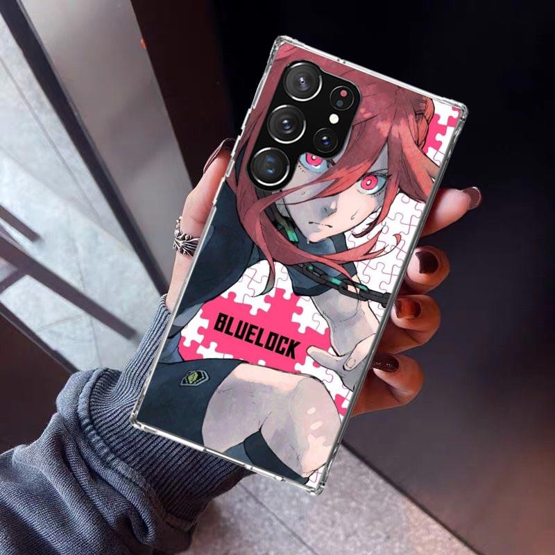 Blue Lock Chigiri Hyoma Phone Case For Samsung Galaxy S23 S24 S25 Edge S26 Ultra S22 + S21 Plus S20 FE Cover Silicone Print Shel