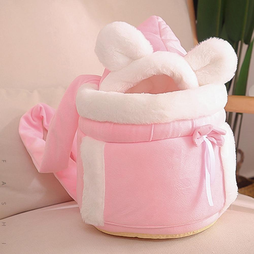 Winter Warmer Katzen Rucksack Weich Gemütlich Niedlich Plüsch Haustiere Käfig Alles In 1 Stil Katze Tasche Tragetasche Für Draußen Reisen Haustier Zubehör