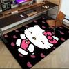 1pc Sanrio Hello Kitty Mermaid Printed Office Carpet Rectangle Rug Under The Table,Perfect Room Decor for Living Room, Bedroom, Kitchen, Non-slip Floo