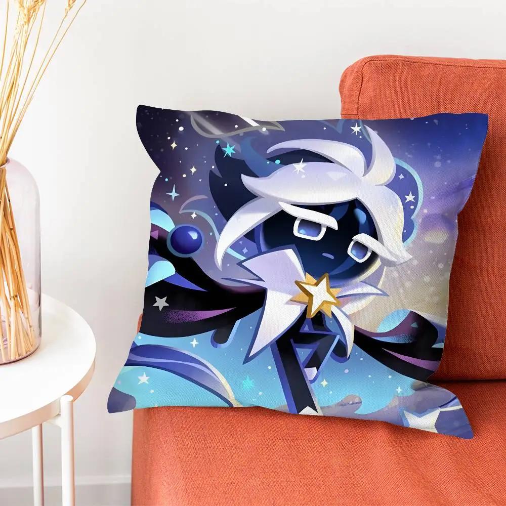 C-Cookie Run Kingdom Pillow Case Pillow Case Living Room Sofa Cushion Cover Suitable For Home Bedroom Room Decoration