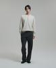 NONBLANK Washable Henley Neck Knit_Cream