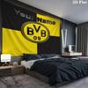 Borussia Custom Name Wall Tapestry Aesthetic Wall Hanging Printed Fabric Blanket Decorative Tapestries for Bedroom Living Room Home Decor