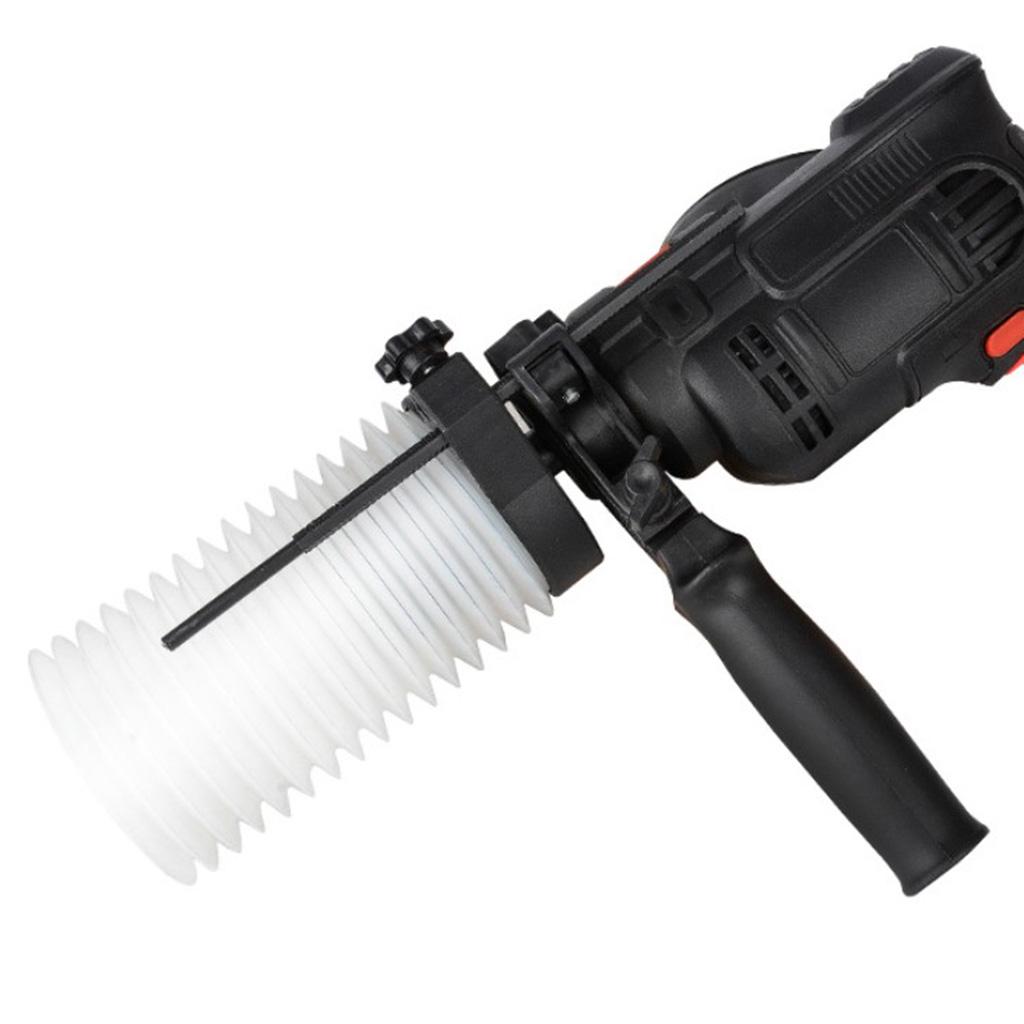 Convenient Drill Dust Collector Electric Hammer Drill Rubber Dust Cover Dustproof Hammer Ash Bowl Cap for Home Household