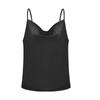 Summer Sleeveless Swing Collar Zebra Printed Top Fashion White Satin Blouse Casual Sexy Silk Camis Elegant Youth Tank Top