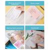 Double Sided Tape Roller Mess-Free Application Compact Size Portable Adhesive Scrapbook Tape Dispenser Runner Office Supplies