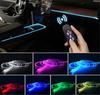Car Interior Decor Lamp 3M Optical Fiber Neon Atmosphere Light Strip Play & Plug