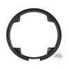 X AUTOHAUX Bicycle Crankset Chainwheel Protector Cover Black 48T Chain