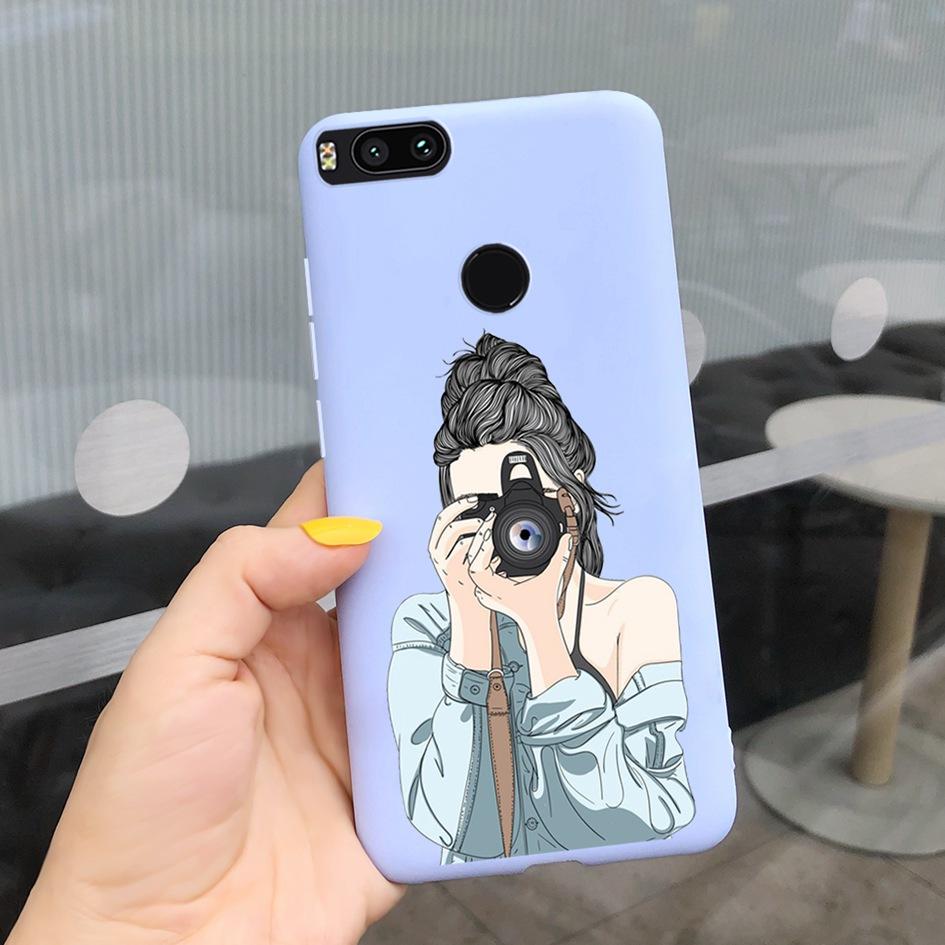 For Xiaomi Mi A1 5X Case New Butterfly Sunflower Patterns Soft Protector Bumper Cover For Xiomi Mi A1 MiA1 Mi5X Phone Cases 5.5"