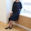 Shiz Madam Women Elegant Floral Chain Dress N2719