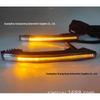 Universeller 2-Farben-LED-Tagfahrlichtstreifen - Weiß & Gelb