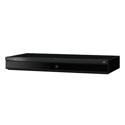 Sharp 4TB Recorder mit 4K-Simultanaufnahme von zwei Programmen 2-Tuner Blu-ray 4B-C40EW3 eingebauter Tuner, HEVC, Langzeitaufnahme,