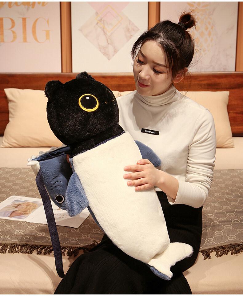 Japanese Fat Cat Plush Pillow Doll - Children's Comfort & Sleeping Pillow, Women’s Plush Toy