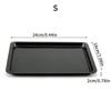 Rectangular Non-Stick Cookie Oven Baking Tray Sheet Carbon Steel Bread Cake Baking Tray Pans Pizza Mold Kitchen Cake Baking Mat
