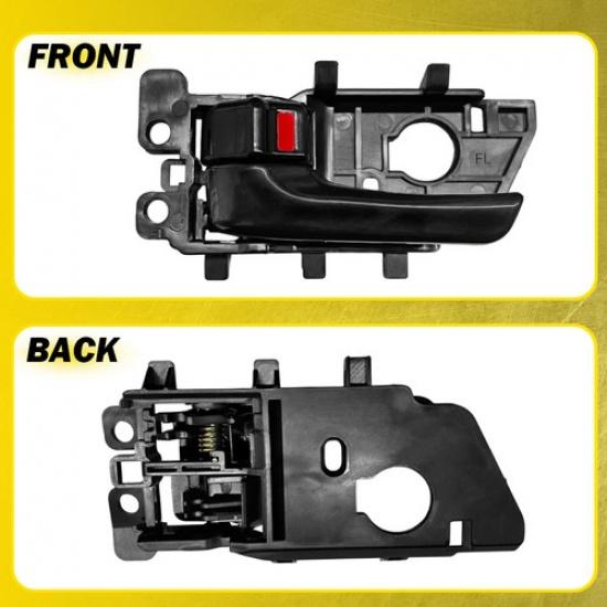 Interior Door Handle For 2010-13 Kia Forte Forte Koup Front or Rear LH Plastic