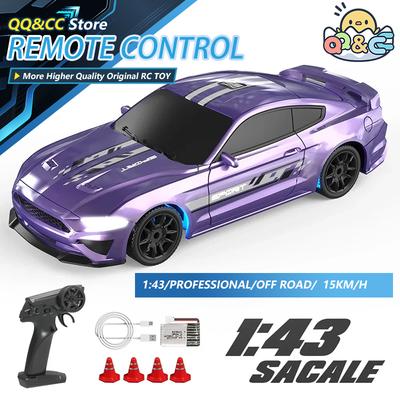 Non-Toxic Rc Drift Vehicle 1/43 4Wd Car 2.4G High Speed 15Km/H Remote Control Mini Racing Cars Model Toys For Children Kids Birthday Gifts